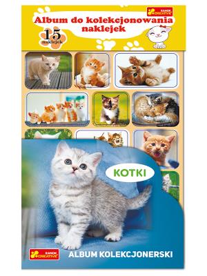 Opakowanie Album kolekcjonerski kotki