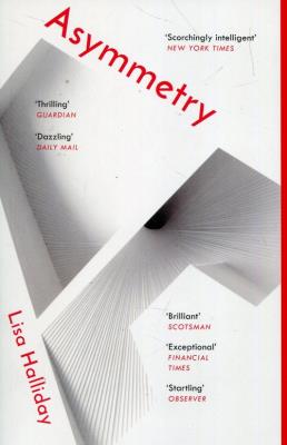 Asymmetry. Autor: Lisa Halliday. SmakLiter.pl Okładka książki Asymmetry
