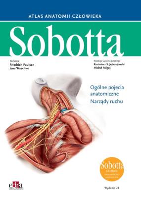 Atlas anatomii człowieka Sobotta. Łacińskie mianownictwo. Tom 1.. Autor: Paulsen F., Waschke J.. SmakLiter.pl Okładka książki Atlas anatomii człowieka Sobotta. Łacińskie mianownictwo. Tom 1.