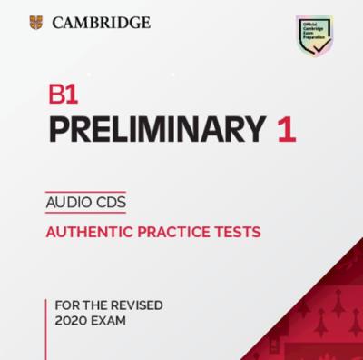 Opakowanie B1 Preliminary 1 for the Revised 2020 Exam Audio CDs
