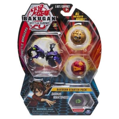 Opakowanie Bakugan Zestaw startowy Darkus Mantonoid