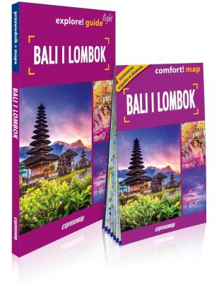 Bali i Lombok light przewodnik+mapa. Autor: Kalicka Anna, Nitka Adam. SmakLiter.pl Okładka książki Bali i Lombok light przewodnik+mapa