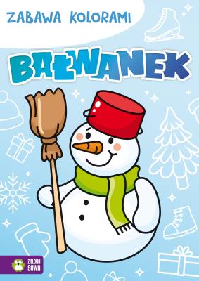 Okładka książki BAŁWANEK ZABAWA KOLORAMI