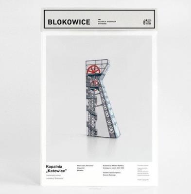 Blokowice Katowicki Modernizm Kopalnia Katowice. Wydawca: Zupagrafika. SmakLiter.pl Opakowanie Blokowice Katowicki Modernizm Kopalnia Katowice