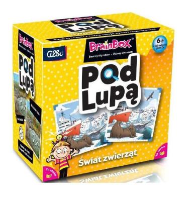 Opakowanie BrainBox Pod lupą Świat ALBI