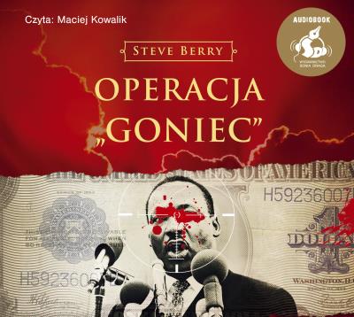 CD MP3 OPERACJA GONIEC. Autor: Berry Steve. SmakLiter.pl Okładka książki CD MP3 OPERACJA GONIEC