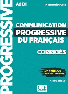 Okładka książki Communication progressive du français Niveau intermédiaire Corrigés