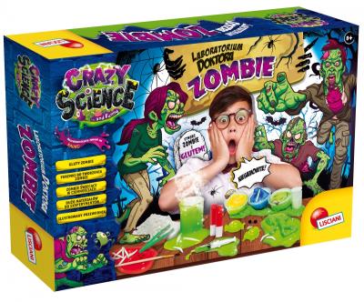 Crazy Science Laboratorium Doktora Zombie. Wydawca: Lisciani. SmakLiter.pl Opakowanie Crazy Science Laboratorium Doktora Zombie