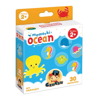 CzuCzu Memorki Ocean. Wydawca: Bright Junior Media. SmakLiter.pl Opakowanie CzuCzu Memorki Ocean