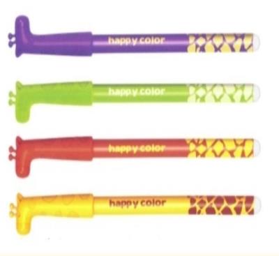 Opakowanie Długopis usuwalny niebieski Żyrafy 1 sztuka HAPPY