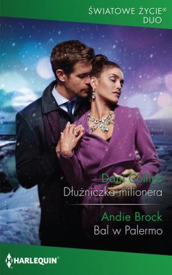 Dłużniczka milionera. Autor: Collins Dani. SmakLiter.pl Okładka książki Dłużniczka milionera