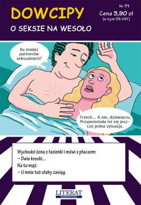 Okładka książki Dowcipy Nr 71 O seksie na wesoło