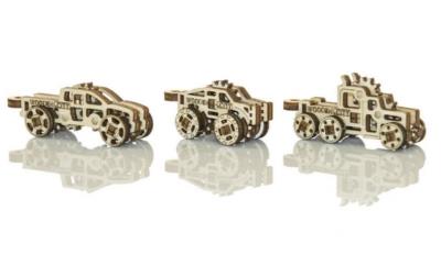 Opakowanie Drewniane puzzle 3D Ciężarówki