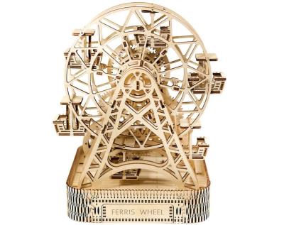 Opakowanie Drewniane puzzle 3D City Diabelski Młyn