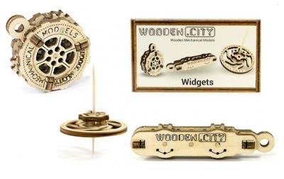 Opakowanie Drewniane puzzle 3D Gadżety