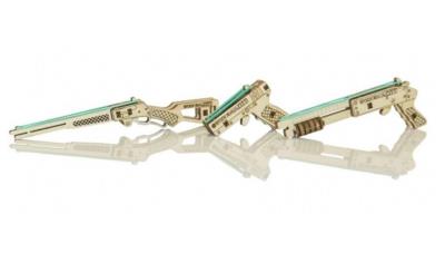 Opakowanie Drewniane puzzle 3D Pistolety