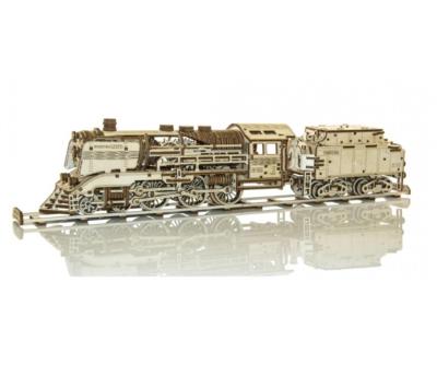 Opakowanie Drewniane puzzle 3D Wooden Express + Tender + tory