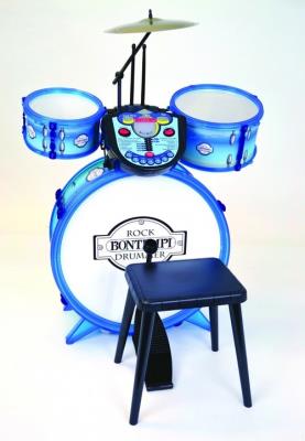 Opakowanie DRUM set 4pcs with stool and Electronic rhythm