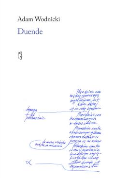 Duende. Autor: Adam Wodnicki. SmakLiter.pl Okładka książki Duende