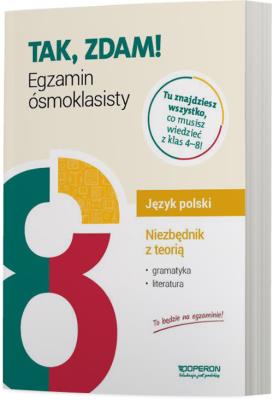 Egzamin ósmoklasisty. Język polski. Niezbędnik. Autor: Składanek Małgorzata, Szaniawska Hanna. SmakLiter.pl Okładka książki Egzamin ósmoklasisty. Język polski. Niezbędnik