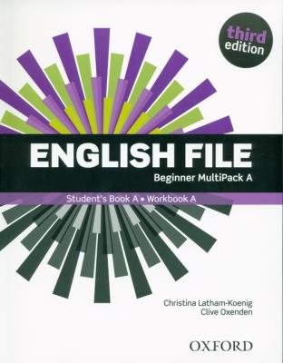 English File 3E Beginner Multipack A. Autor: Latham-Koenig Christina, Oxenden Clive. SmakLiter.pl Okładka książki English File 3E Beginner Multipack A