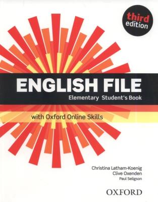 English File 3E Elementary SB + online practice. Autor: Clive Oxenden; Christina Latham-Koenig. SmakLiter.pl Okładka książki English File 3E Elementary SB + online practice