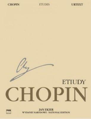 Etiudy na fortepian WN. Autor: Chopin Fryderyk. SmakLiter.pl Okładka książki Etiudy na fortepian WN