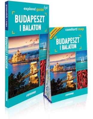 Explore! guide light Budapeszt i Balaton w.2019. Autor: Chojnacka Monika. SmakLiter.pl Okładka książki Explore! guide light Budapeszt i Balaton w.2019