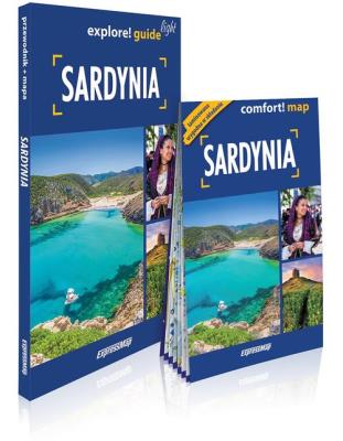 Explore! guide light Sardynia w.2019. Autor: Fundowicz-Skrzyńska Agnieszka. SmakLiter.pl Okładka książki Explore! guide light Sardynia w.2019