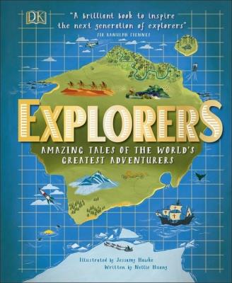 Explorers. Autor: Huang Nellie. SmakLiter.pl Okładka książki Explorers