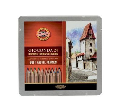 Opakowanie Gioconda Pastele suche w drewnie 24 kolory