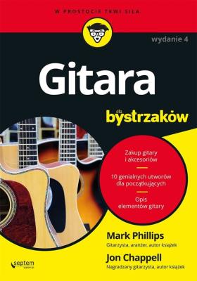 Okładka książki GITARA DLA BYSTRZAKÓW WYD. 4