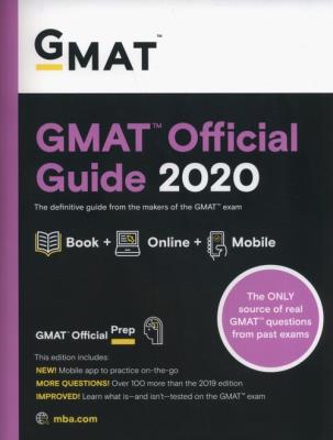 Opakowanie GMAT Official Guide 2020: Book + Online Question Bank