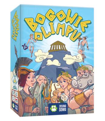GRA BOGOWIE OLIMPU. Autor: JOANNA BOLEK, Urszula Pitura. SmakLiter.pl Okładka książki GRA BOGOWIE OLIMPU