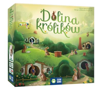GRA DOLINA KRÓLIKÓW. Autor: Anna Sobich-Kamińska. SmakLiter.pl Okładka książki GRA DOLINA KRÓLIKÓW