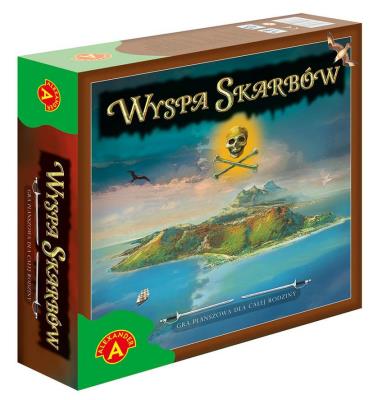 Okładka książki Gra - Mała wyspa skarbów ALEX