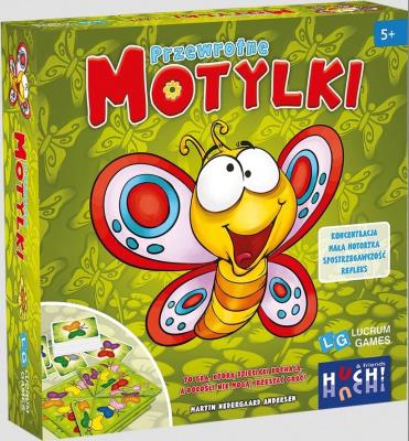 Gra - Przewrotne motylki LUCRUM. Wydawca: Lucrum. SmakLiter.pl Opakowanie Gra - Przewrotne motylki LUCRUM