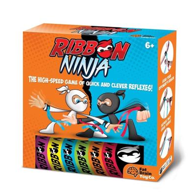 Gra Ribbon Ninja. Wydawca: Fat brain toys Co. SmakLiter.pl Opakowanie Gra Ribbon Ninja
