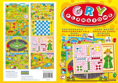 Okładka książki Gry planszowe