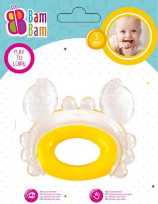 Opakowanie GRYZAK KRAB TRANSPARENTNY BAMBAM 430916