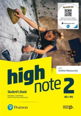 Okładka książki High Note 2 SB A2+/B1 + Online Resources PEARSON