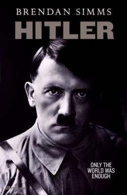 Hitler. Autor: Brendan Simms. SmakLiter.pl Okładka książki Hitler
