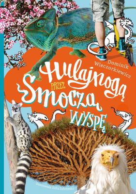 HULAJNOGĄ PRZEZ SMOCZĄ WYSPĘ. Autor: Wieczorkiewicz Dominik. SmakLiter.pl Okładka książki HULAJNOGĄ PRZEZ SMOCZĄ WYSPĘ