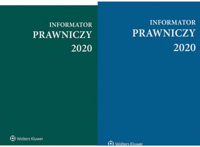 Okładka książki Informator Prawniczy 2020 A5 MIX