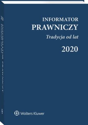 Opakowanie Informator Prawniczy 2020 Tradycja od lat granatowy