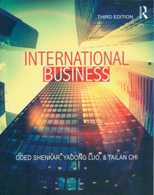 Okładka książki International Business