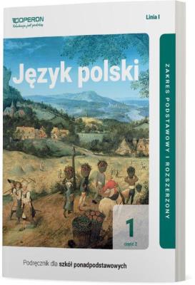 J. polski LO 1 Podr. ZPR cz.2 w.2019 linia I. Autor: Urszula Jagiełło, Renata Janicka-Szyszko. SmakLiter.pl Okładka książki J. polski LO 1 Podr. ZPR cz.2 w.2019 linia I