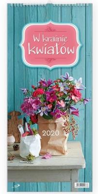 Opakowanie Kalendazr 2020 Ścienny - W krainie kwiatów