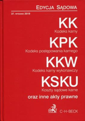 Opakowanie KK KPK KKW KSKU Edycja Sądowa