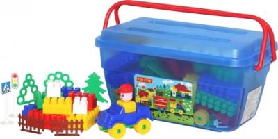 Opakowanie Klocki Budowniczy 138 elementów kontener